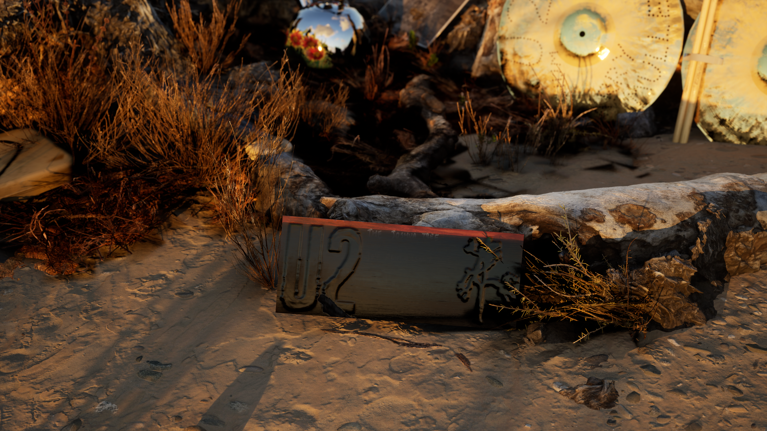 30th Anniversary Plaque render