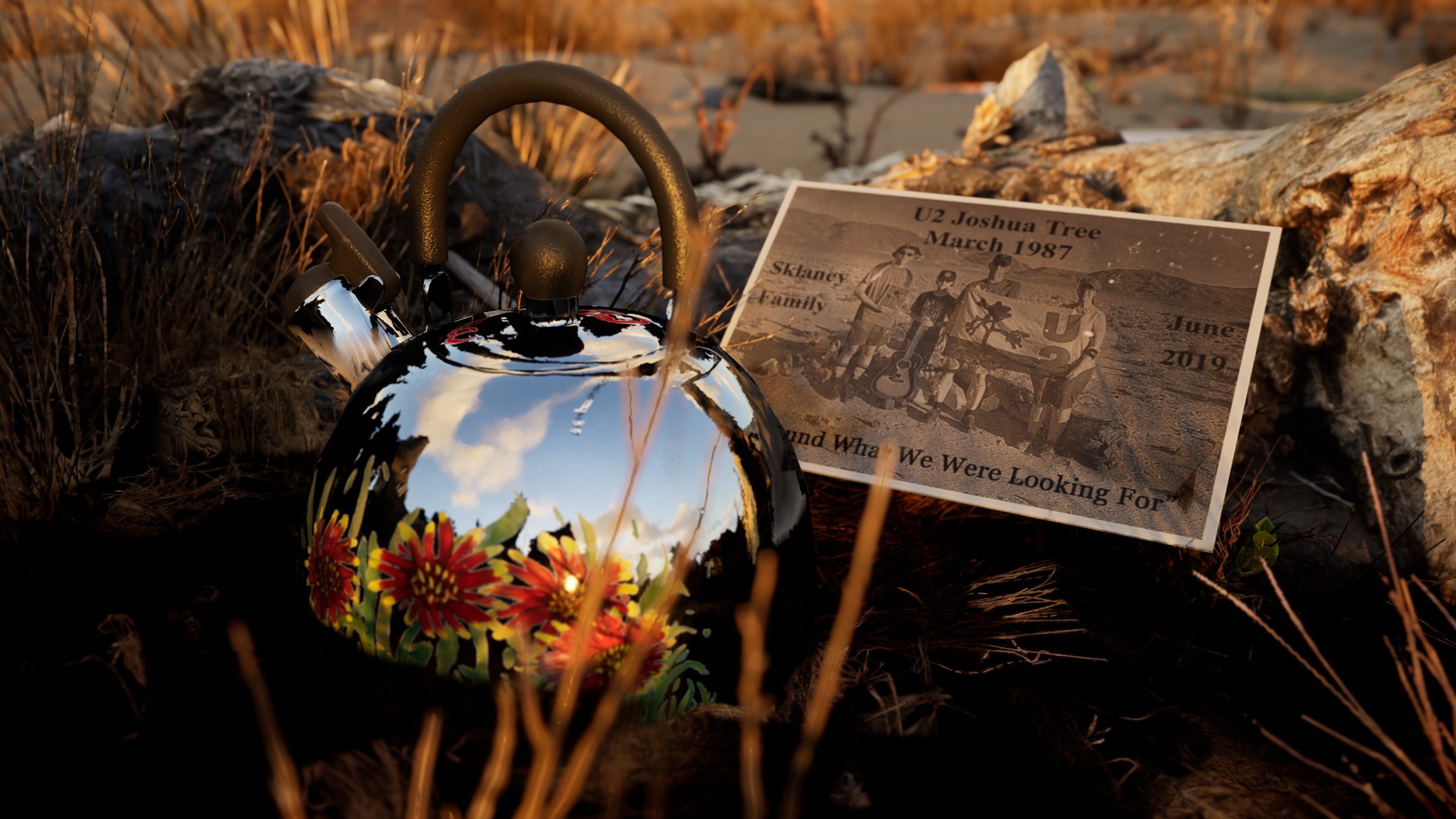 Flower Kettle render