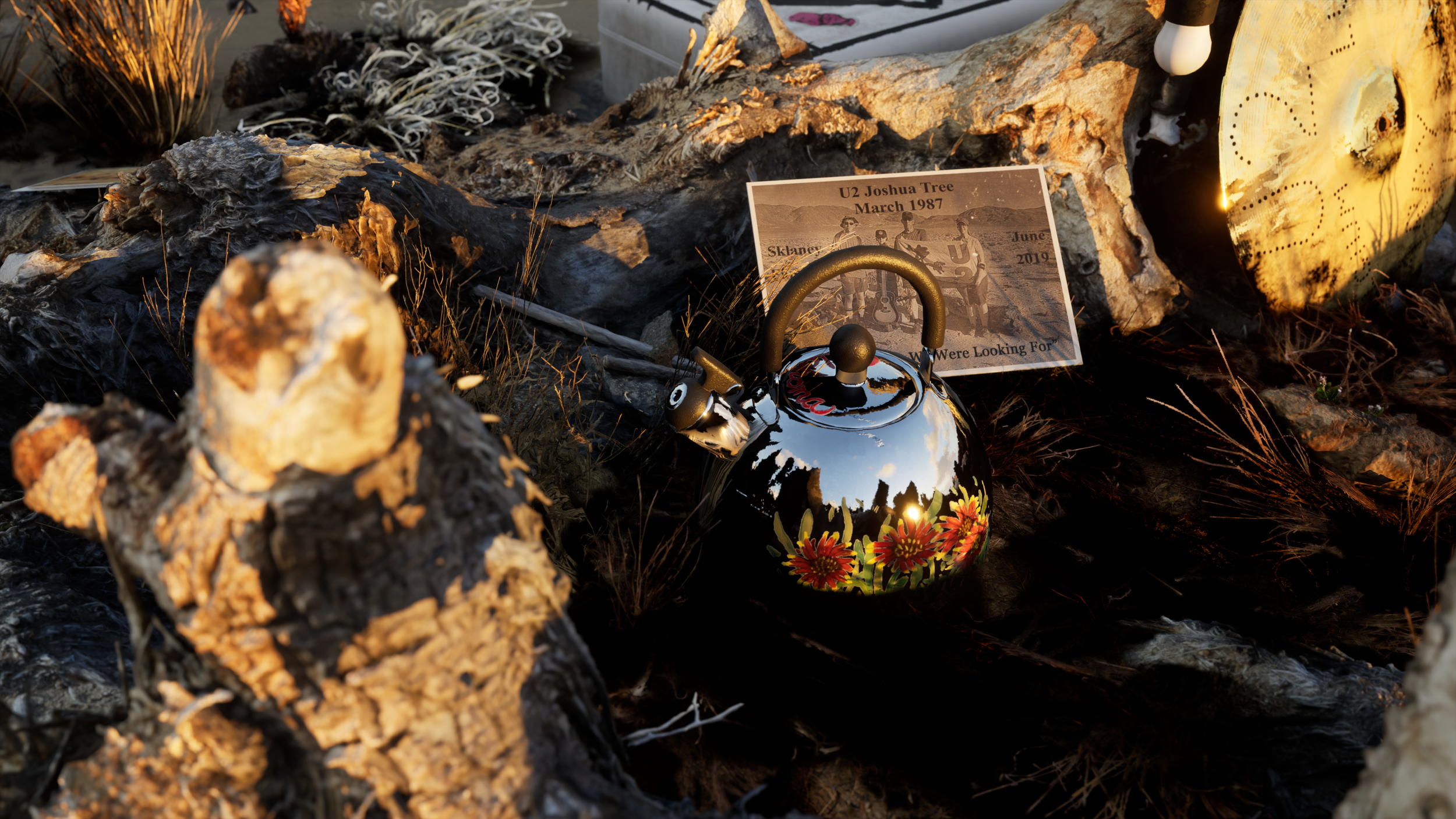 Flower Kettle render