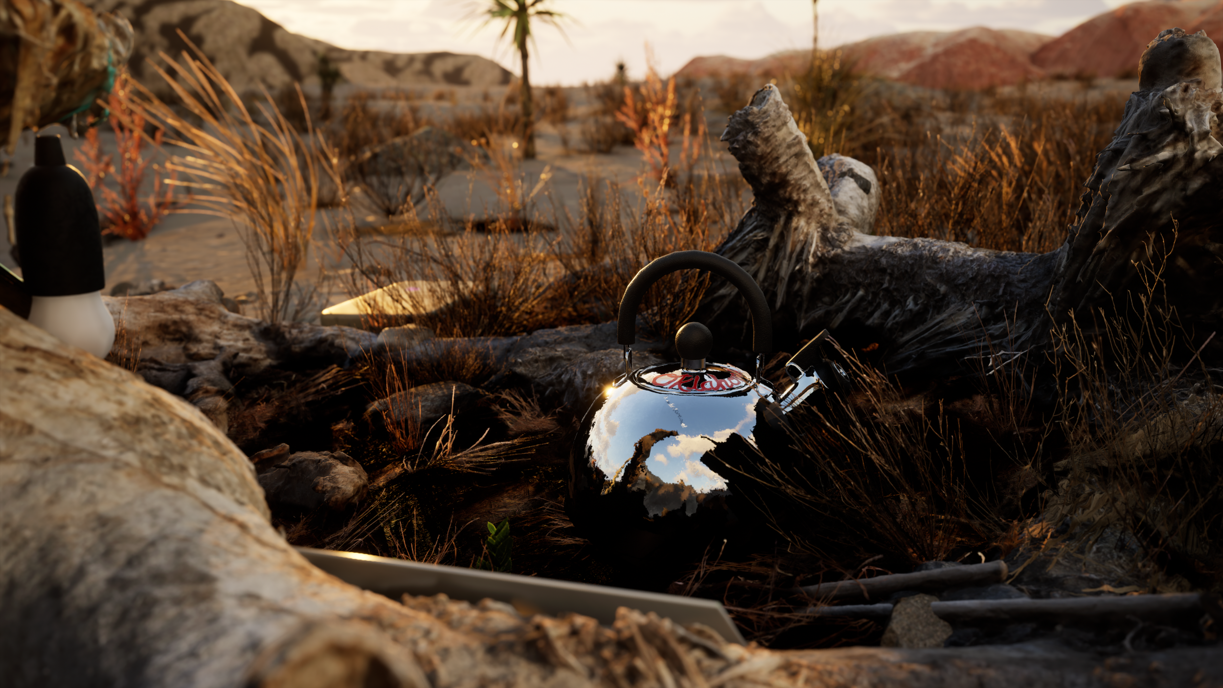 Flower Kettle render