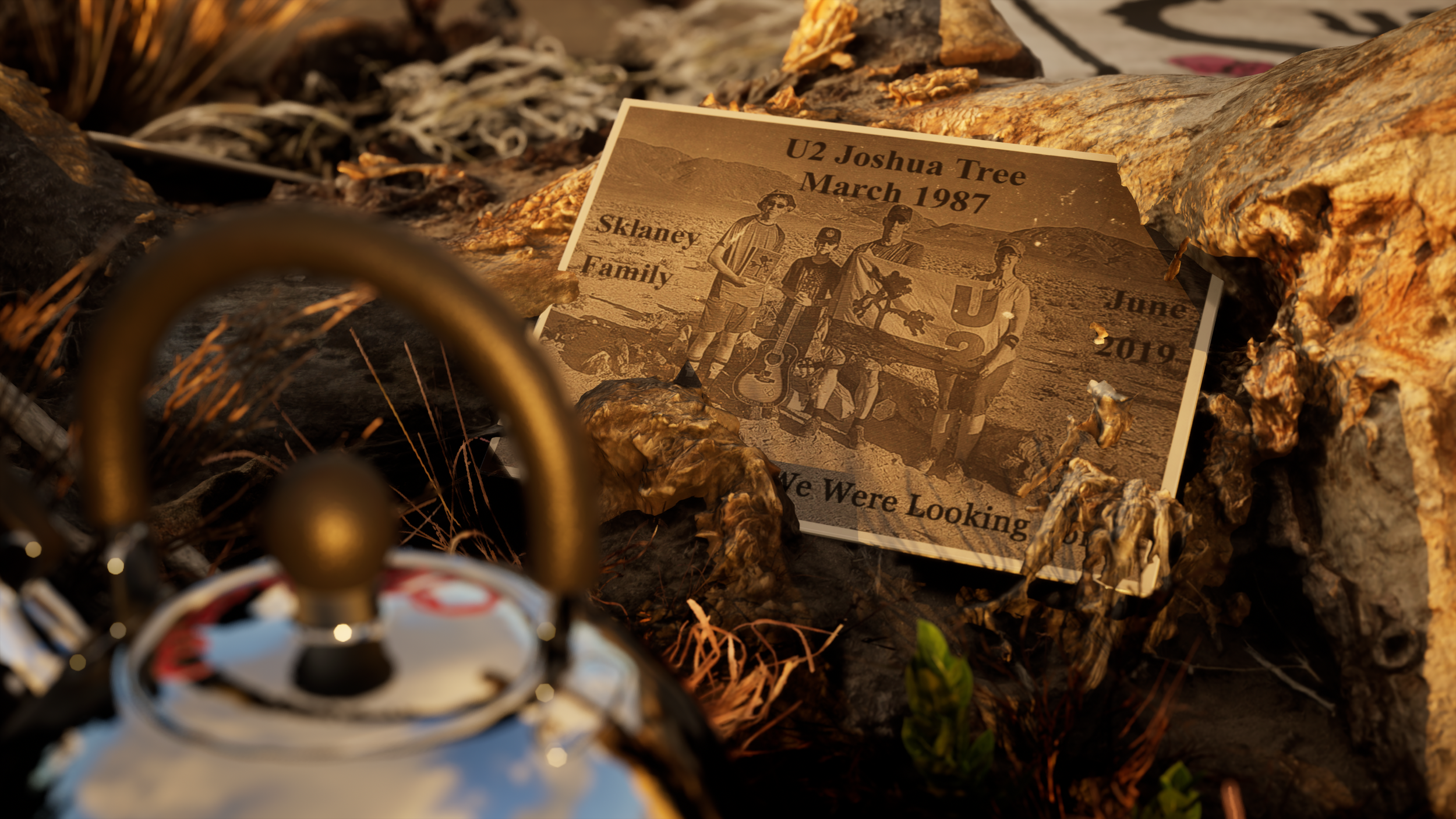 Sklaney Family Plaque render