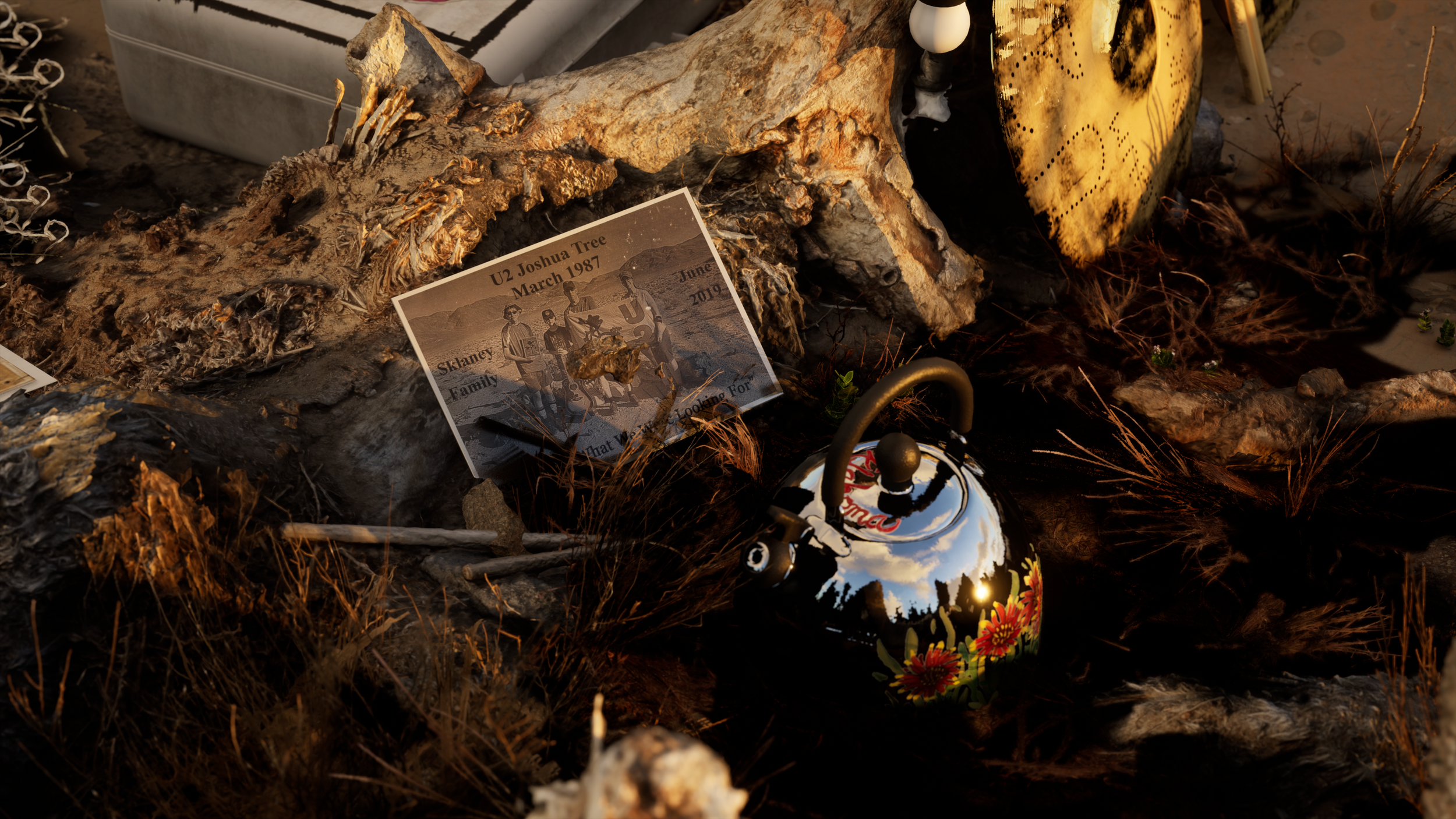 Sklaney Family Plaque render